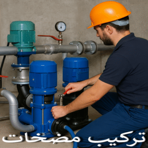 تركيب مضخات